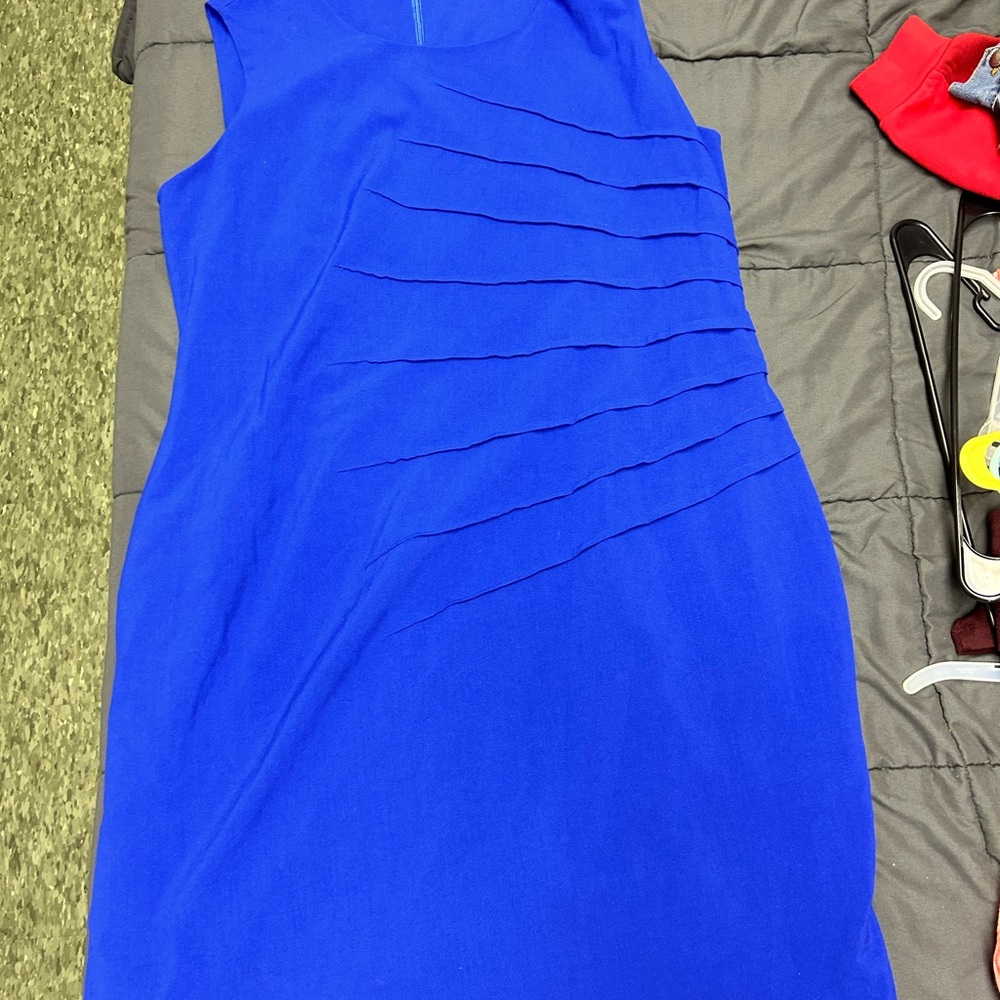 Calvin Klein Vibrant Blue Dress